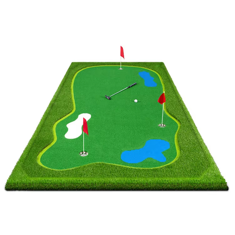 Golf Equipment Sales - 屋内ゴルフパッティングマシン（マット付き）越境販売便利な屋内トレーニング機器