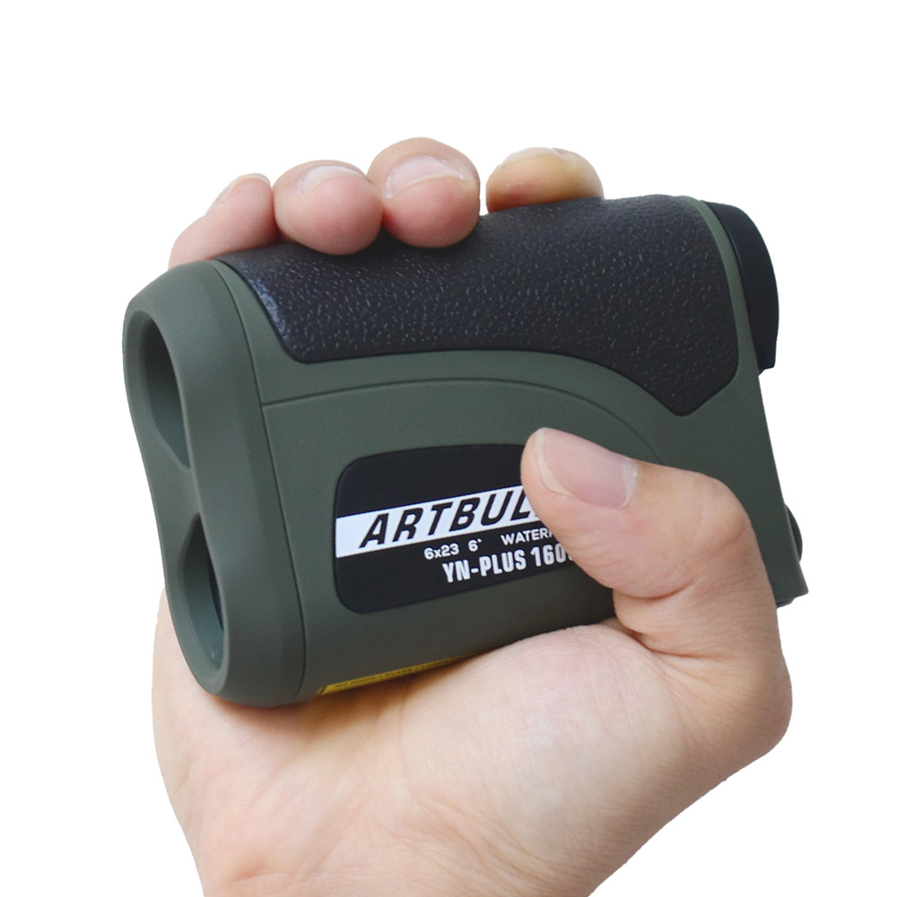 Rangefinder Laser Golf - 5つのモード搭載の屋外用距離計 ゴルフ・ハンティング用 小数点0.1m\ヤード 1600m長距離レーザー距離計
