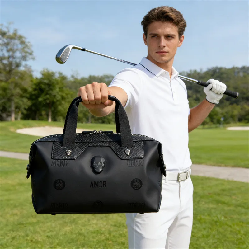 Golf Equipment Sales - ユニセックスハンドバッグ韓国ゴルフウェア男性 2026 高品質ゴルフバッグファッション防水トラベルバッグ女性軽量フィットネスバッグ