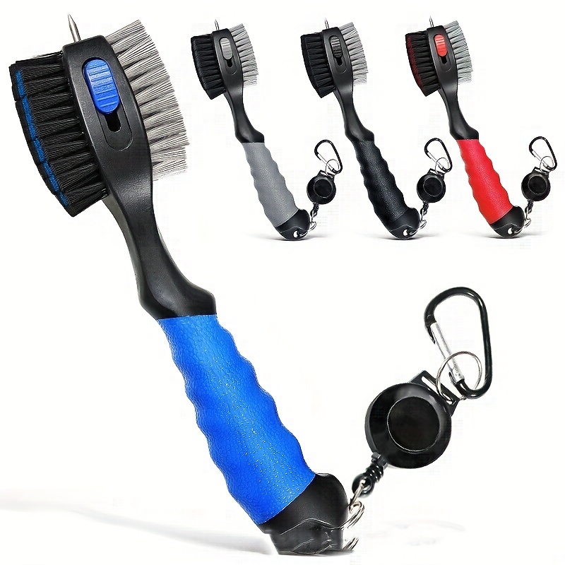 Golf Equipment Sales - ゴルフクラブクリーニングブラシ、溝クリーナー、格納式大型ヘッドブラシ、ゴルフアクセサリー、bh005