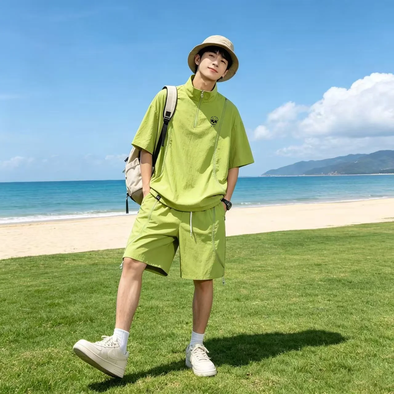 夏用男女兼用日焼け止めゴルフウェア カップル向けトップス＆シ - Golf Equipment Sales のレビューと価格