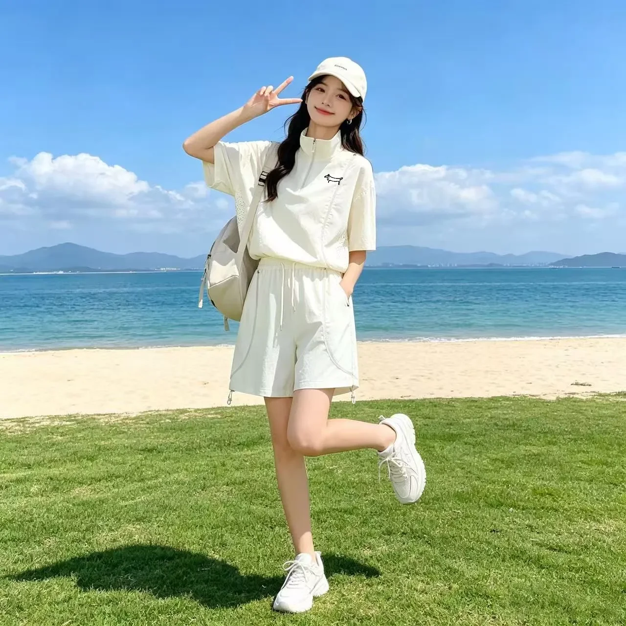 夏用男女兼用日焼け止めゴルフウェア カップル向けトップス＆シ - Golf Equipment Sales のレビューと価格