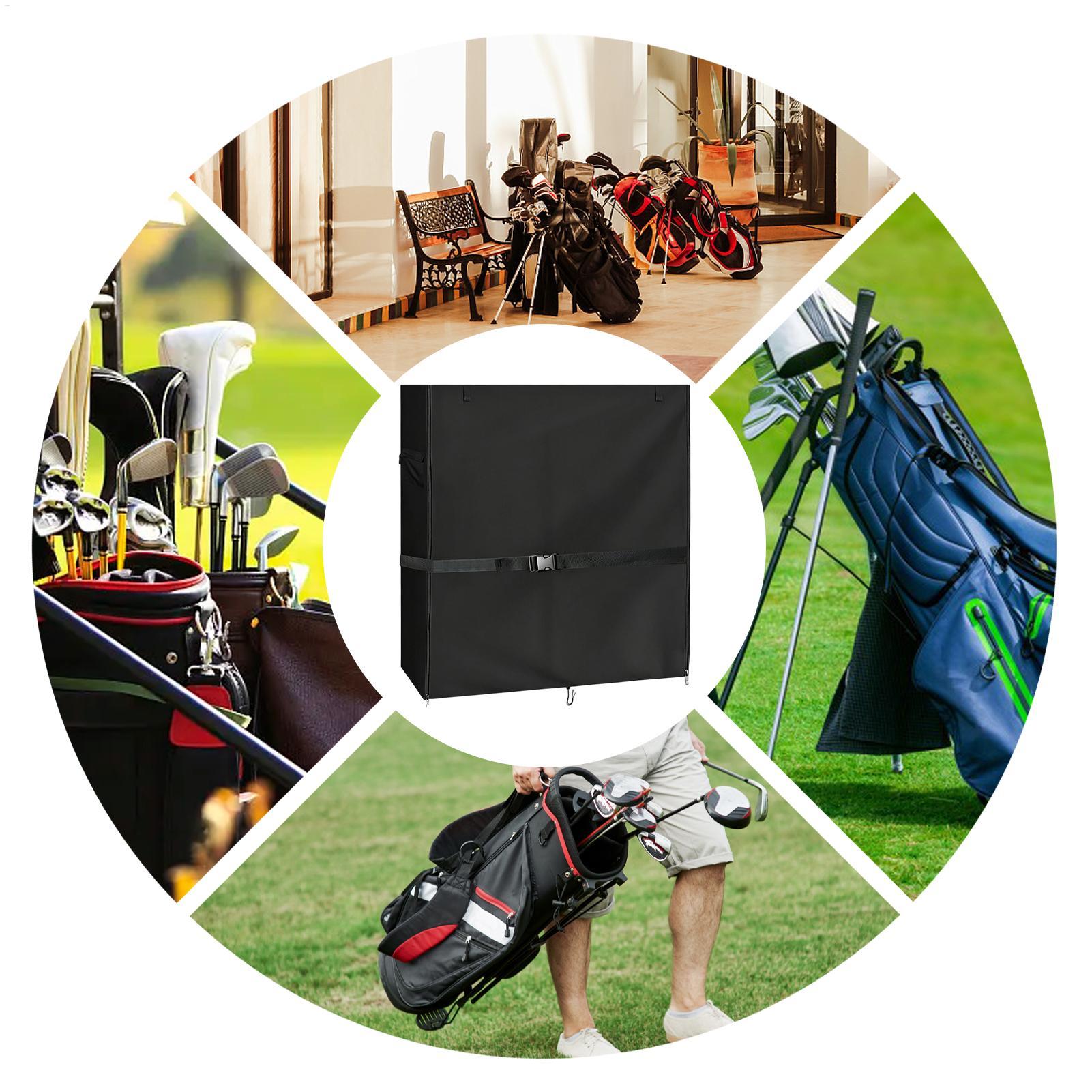 ゴルフスタンドバッグレインカバーオックスフォードガレージオー - Golf Equipment Garage Organizer のレビューと価格