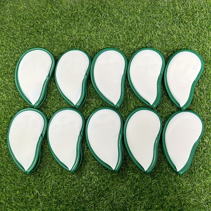 クローバーゴルフクラブヘッドカバー10個 - 耐久性のあるP - Golf Equipment Rack のレビューと価格