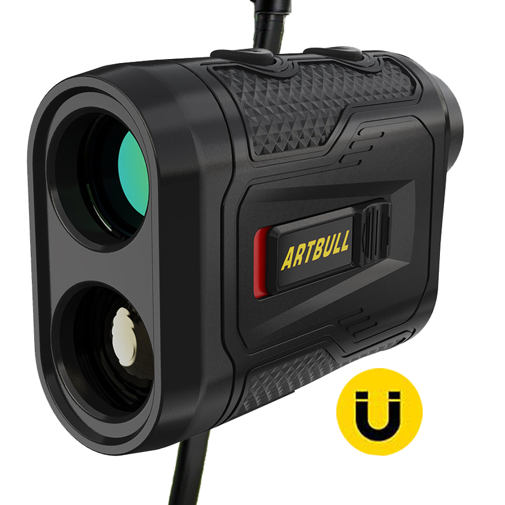 充電式傾斜補正機能付きフラッグロック振動距離計 650m レ - Rangefinder Laser Golf のレビューと価格