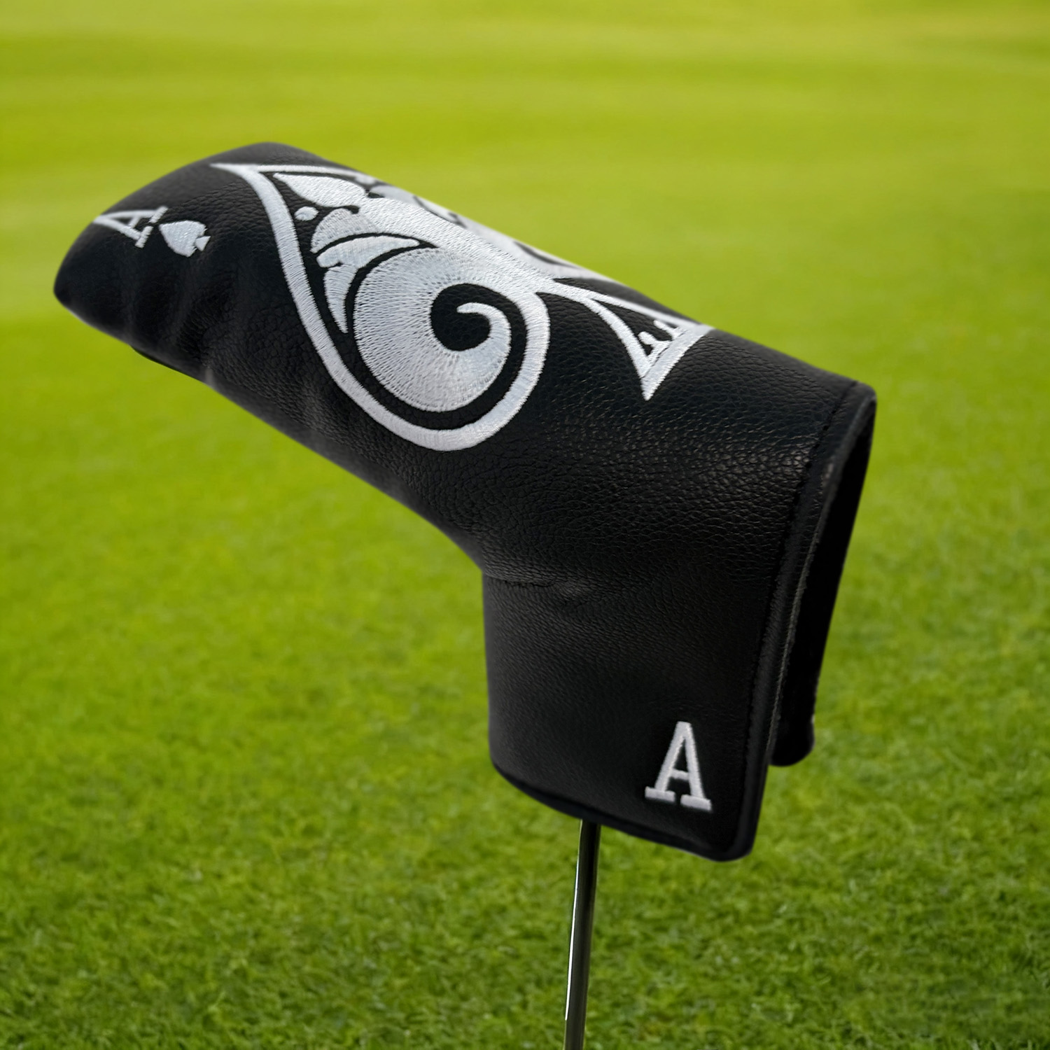 ゴルフパターカバーヘッド ゴルフヘッドカバー PUレザー エ - Golf Equipment Rack のレビューと価格
