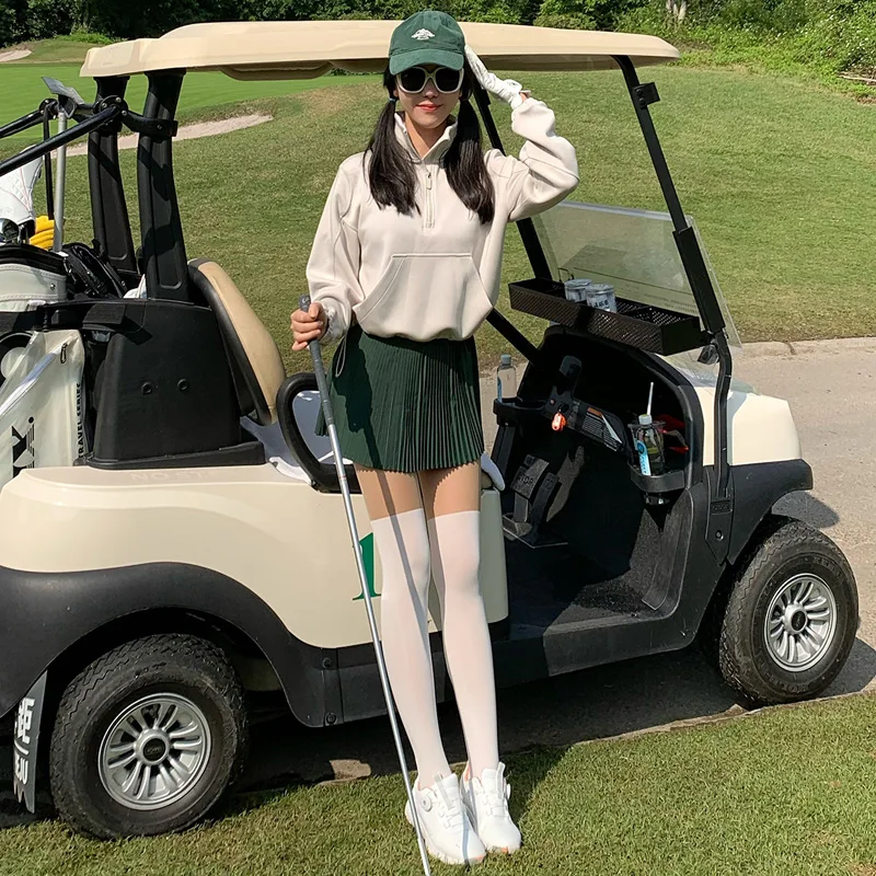 女性用ハイウエストプリーツゴルフスカート,女性用ゴルフウェア - Golf Equipment Brands のレビューと価格