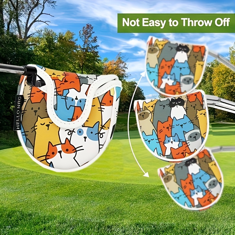 1pc マレットパターヘッドカバーブレードパターヘッドカバー - Golf Equipment Rack のレビューと価格