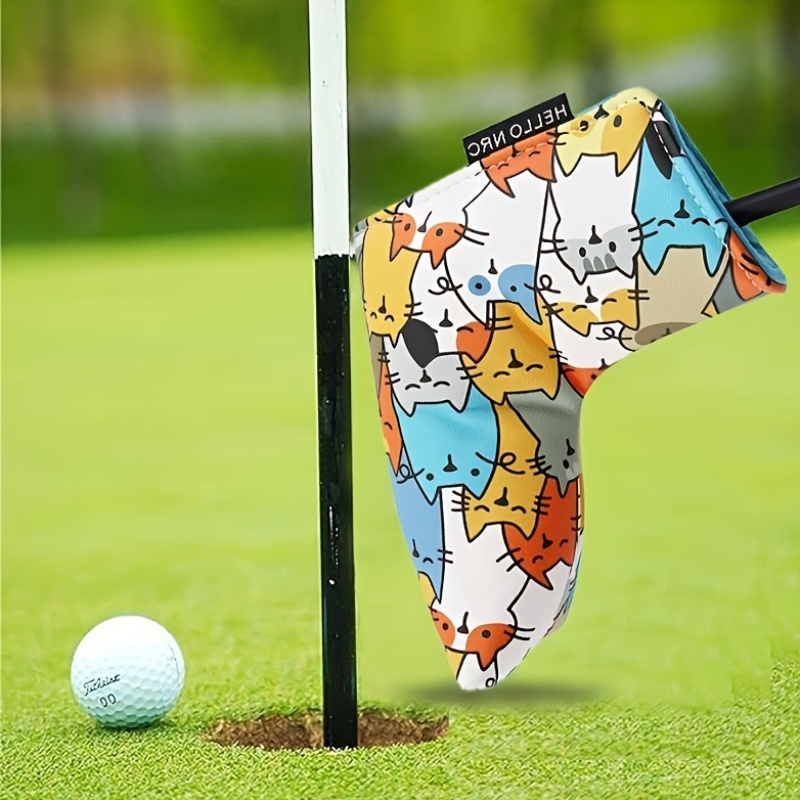 1pc マレットパターヘッドカバーブレードパターヘッドカバー - Golf Equipment Rack のレビューと価格