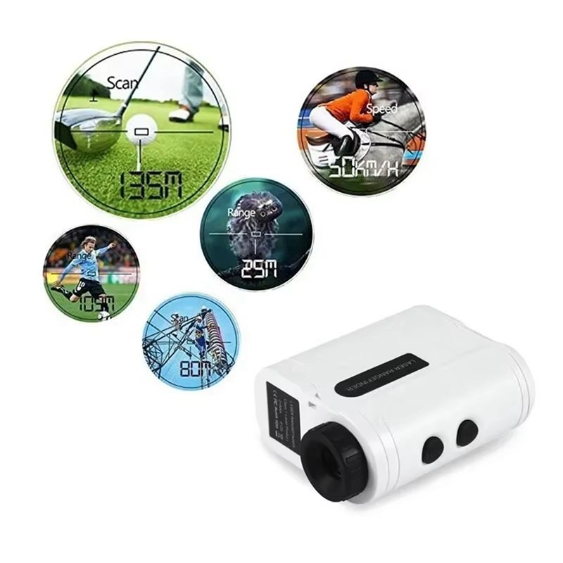 ゴルフ用レーザー距離計、屋外用500m望遠鏡、フラッグロック - Rangefinder Laser Golf のレビューと価格