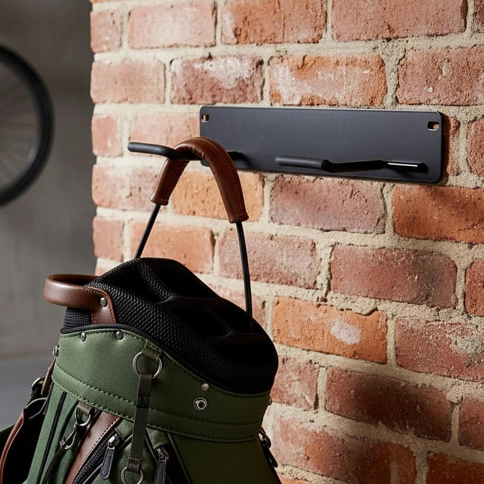頑丈なスポーツ用品オーガナイザー ゴルフバッグ壁掛けラック  - Golf Equipment Garage Organizer のレビューと価格